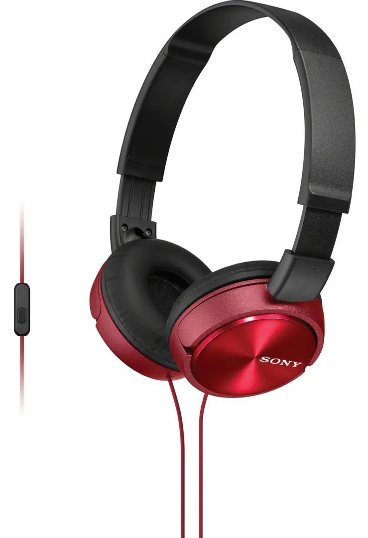 Наушники Sony MDR-ZX310AP, красный