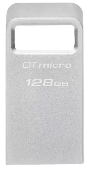 Flash USB Kingston DataTraveler Micro G2 128GB, argintiu