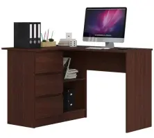 Masă de birou Akord B16 Left, wenge