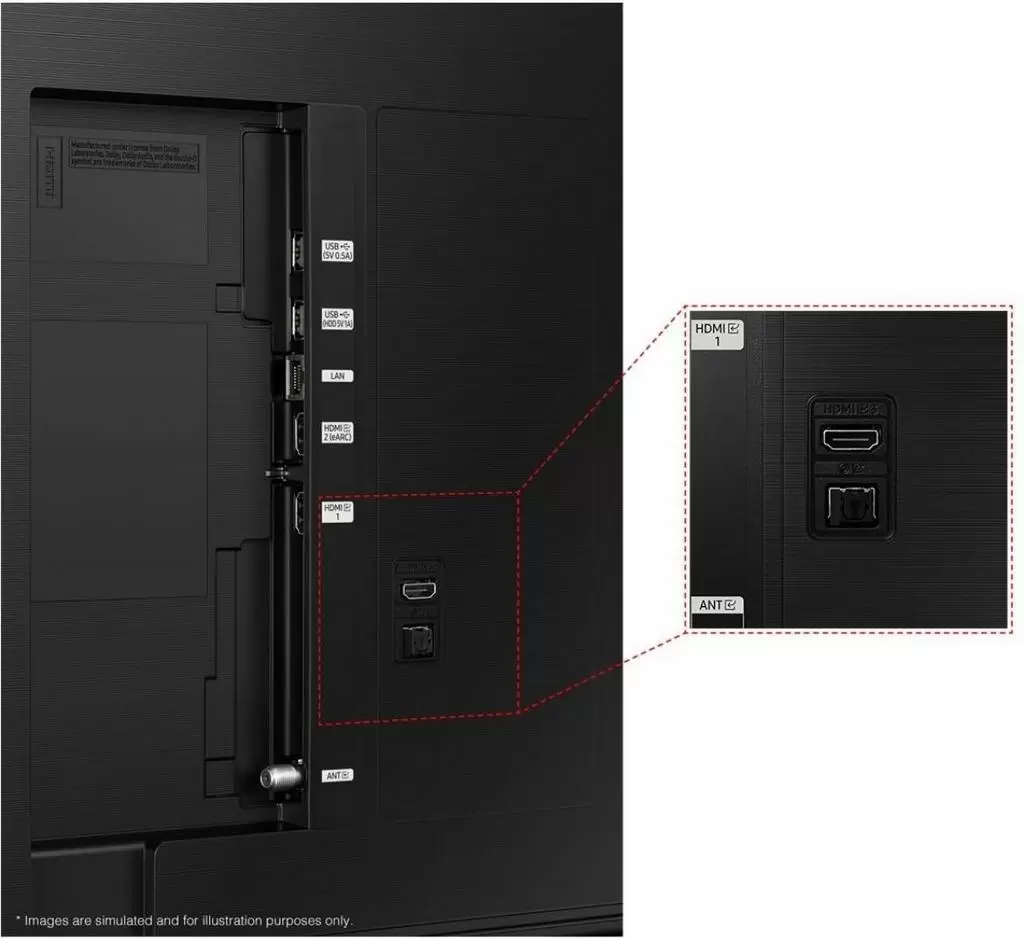 Телевизор Samsung UE65DU8000UXUA, черный