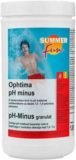 Средство для коррекции кислотности воды Summer Fun pH-Minus Granulat 2кг