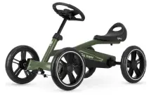 Kart cu pedale Qplay Gokart Haki, verde