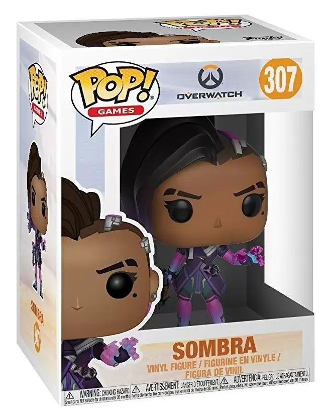 Figura eroului Funko Pop Overwatch: Sombra