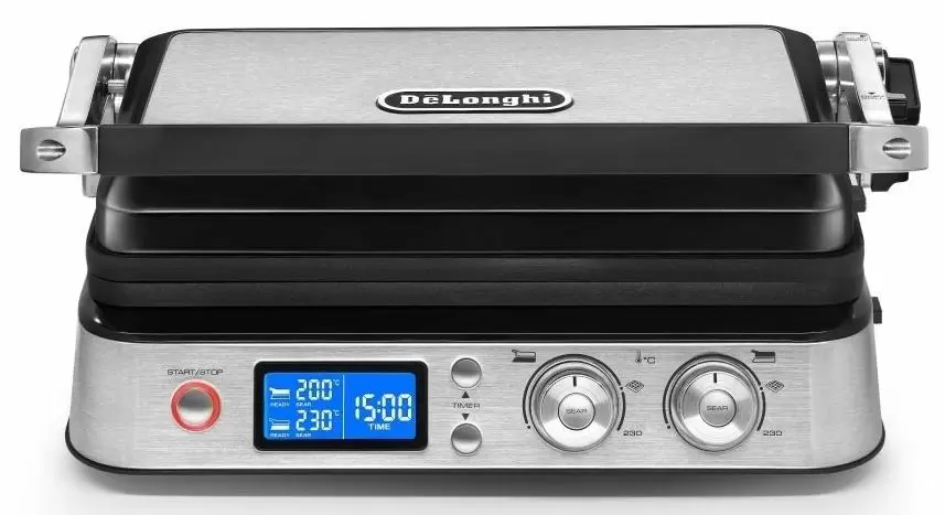 Grătar electric DeLonghi CGH1012D, inox