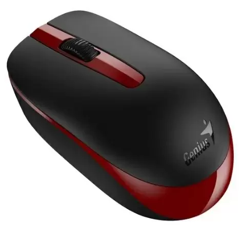 Mouse Genius NX-7007, negru/roșu