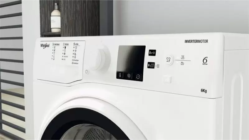 Maşină de spălat rufe Whirlpool WRBSS 6249 W EU, alb