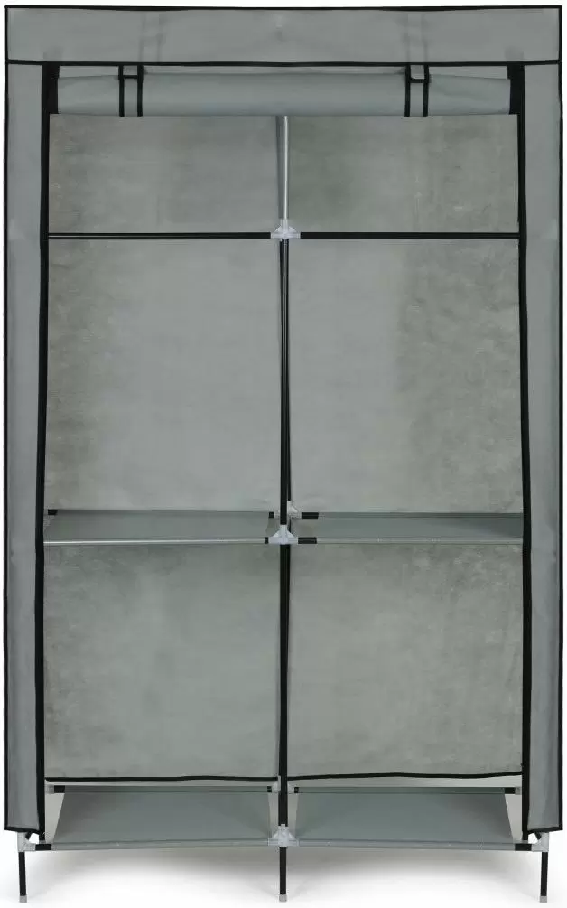 Тканевый шкаф для вещей Modern Home PJJSC001, серый