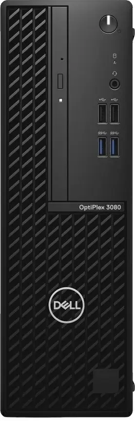 Системный блок Dell OptiPlex 3080 SFF (Core i3-10105/8ГБ/256ГБ/Intel UHD/Win10Pro), черный