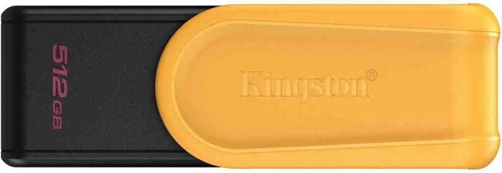 Flash USB Kingston DataTraveler Exodia S, 512GB, negru/galben