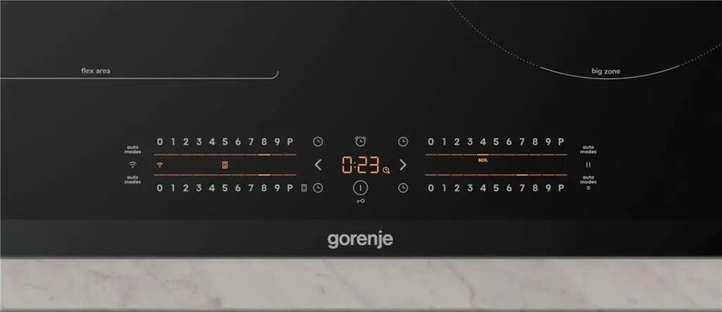 Plită incorporabilă cu inducție Gorenje GI6432BCWF, negru