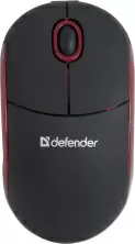 Mouse Defender Discovery MS-630, negru/roșu