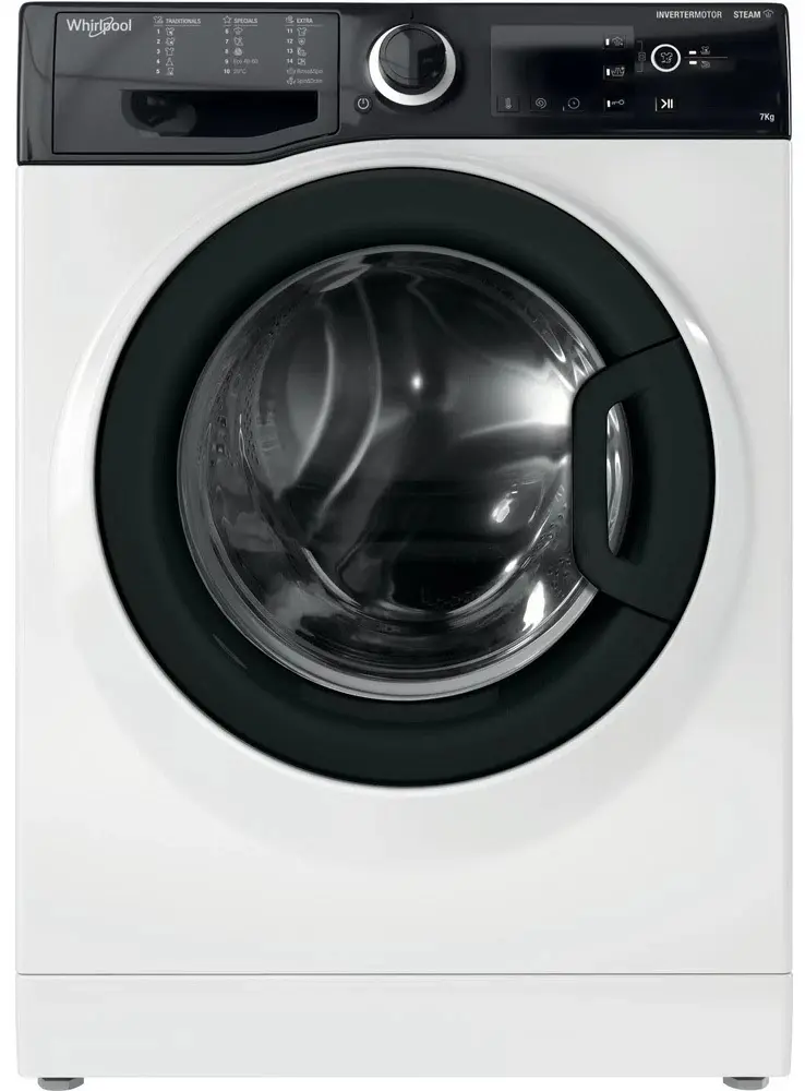 Maşină de spălat rufe Whirlpool WRSB 7259 BB EU, alb pe tehnoparc.md Maşină de spălat rufe Whirlpool WRSB 7259 BB EU, alb
