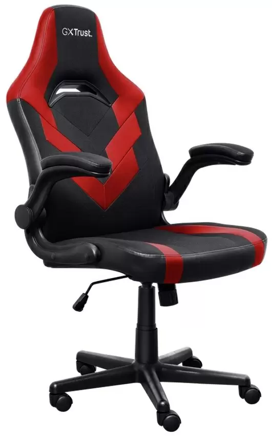 Геймерское кресло Trust GXT 703R RIYE, черный/красный