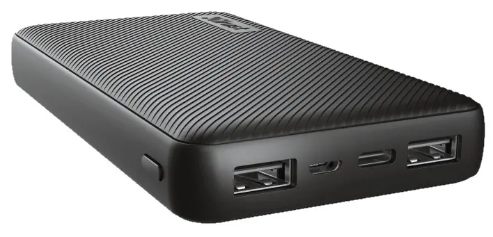 Внешний аккумулятор Trust Primo 15000mAh, черный