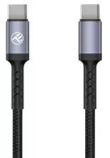 USB Кабель Tellur Type-C to Type-C PD60W, черный