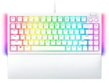 Tastatură Razer BlackWidow V4 75 White Edition US RZ03-05001700-R3M1, alb
