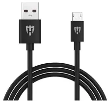 Cablu USB Helmet USB to Micro-USB Basic 1m, negru pe tehnoparc.md Cablu USB Helmet USB to Micro-USB Basic 1m, negru