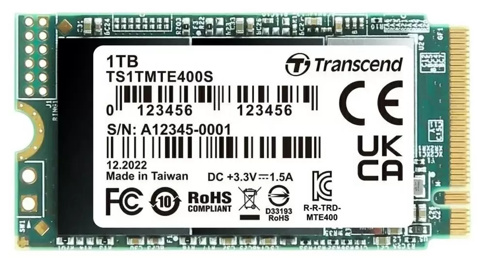 Disc rigid SSD Transcend 400S M.2 NVMe, 1TB