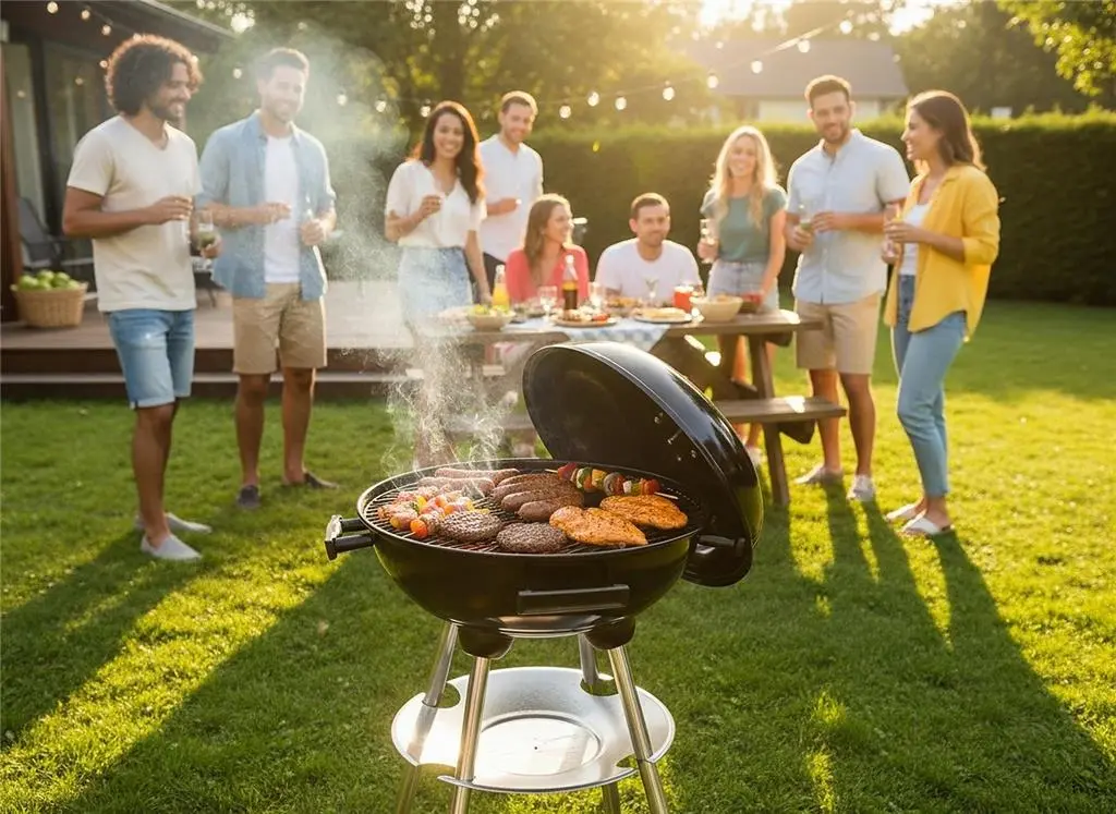 Гриль GardenLine BBQ5238, черный