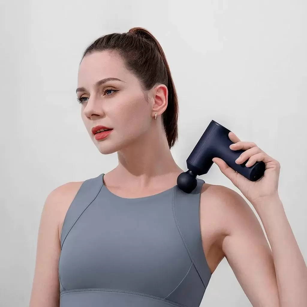 Aparat masaj Xiaomi Massage Gun Mini, albastru