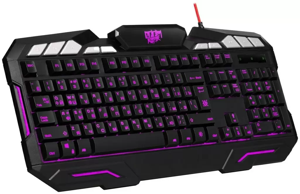 Tastatură Defender Doom Keeper GK-100DL, negru