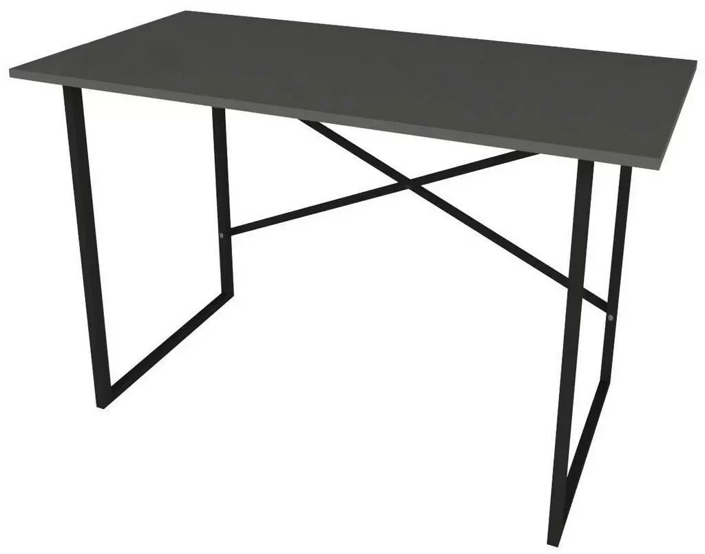Masă de birou Fabulous 60x120cm, antracit/negru