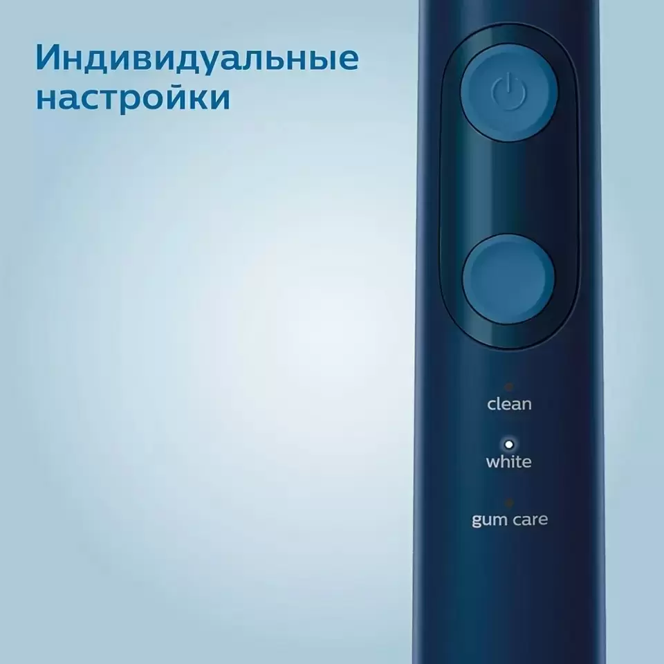 Электрическая зубная щетка Philips HX6851/53, синий