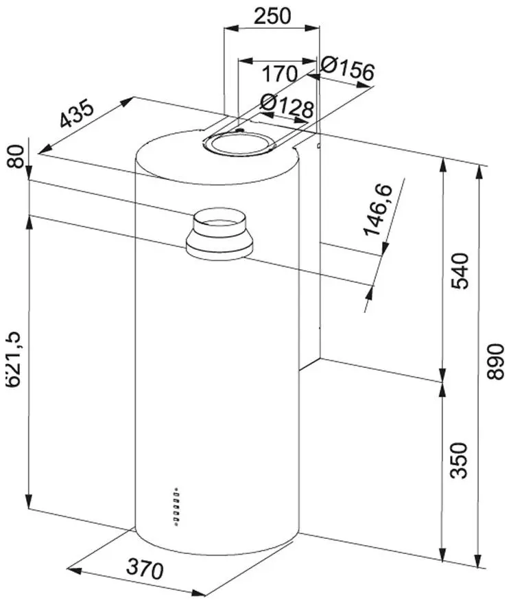 Hotă Franke FTU PLUS 3707 XS, inox pe tehnoparc.md Hotă Franke FTU PLUS 3707 XS, inox