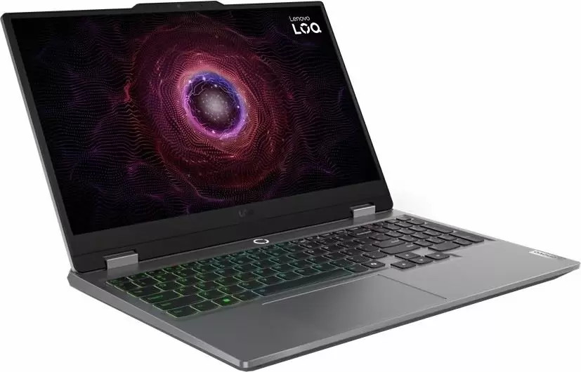 Laptop Lenovo LOQ 15AHP9 (15.6"/WQHD/Ryzen 7 8845HS/16GB/1TB/GeForce RTX 4050 GDDR6), gri