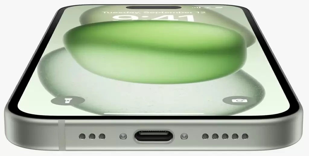 Smartphone Apple iPhone 15 6GB/128GB, verde