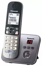 Telefon fără fir Panasonic KX-TG6821PDM, gri