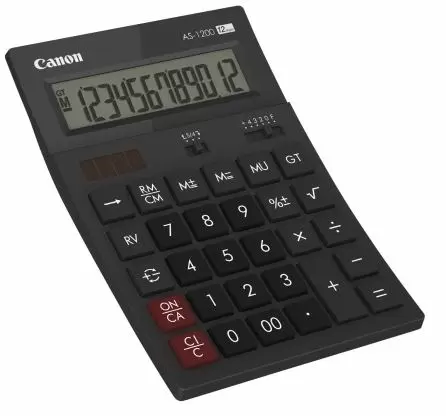 Calculator de birou Canon AS-1200, negru