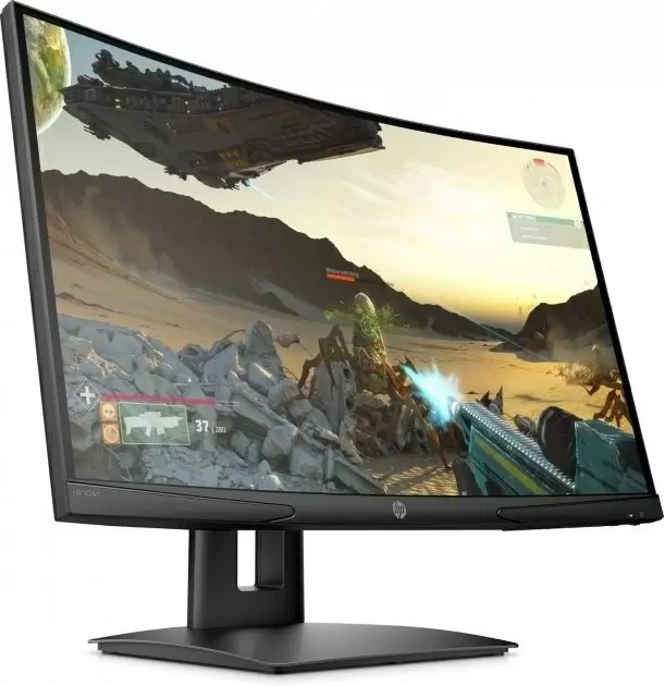 Monitor HP X24c, negru