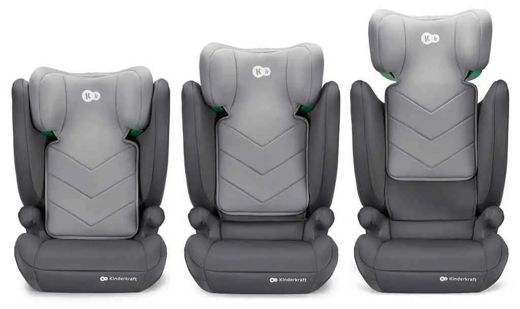 Детское автокресло KinderKraft I-Spark i-Size, серый