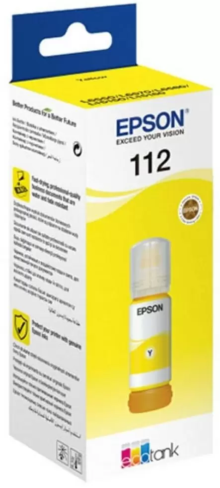 Контейнер с чернилами Epson 112 EcoTan, yellow