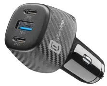 Încărcător auto CellularLine CBRUSB3PD103WK, negru
