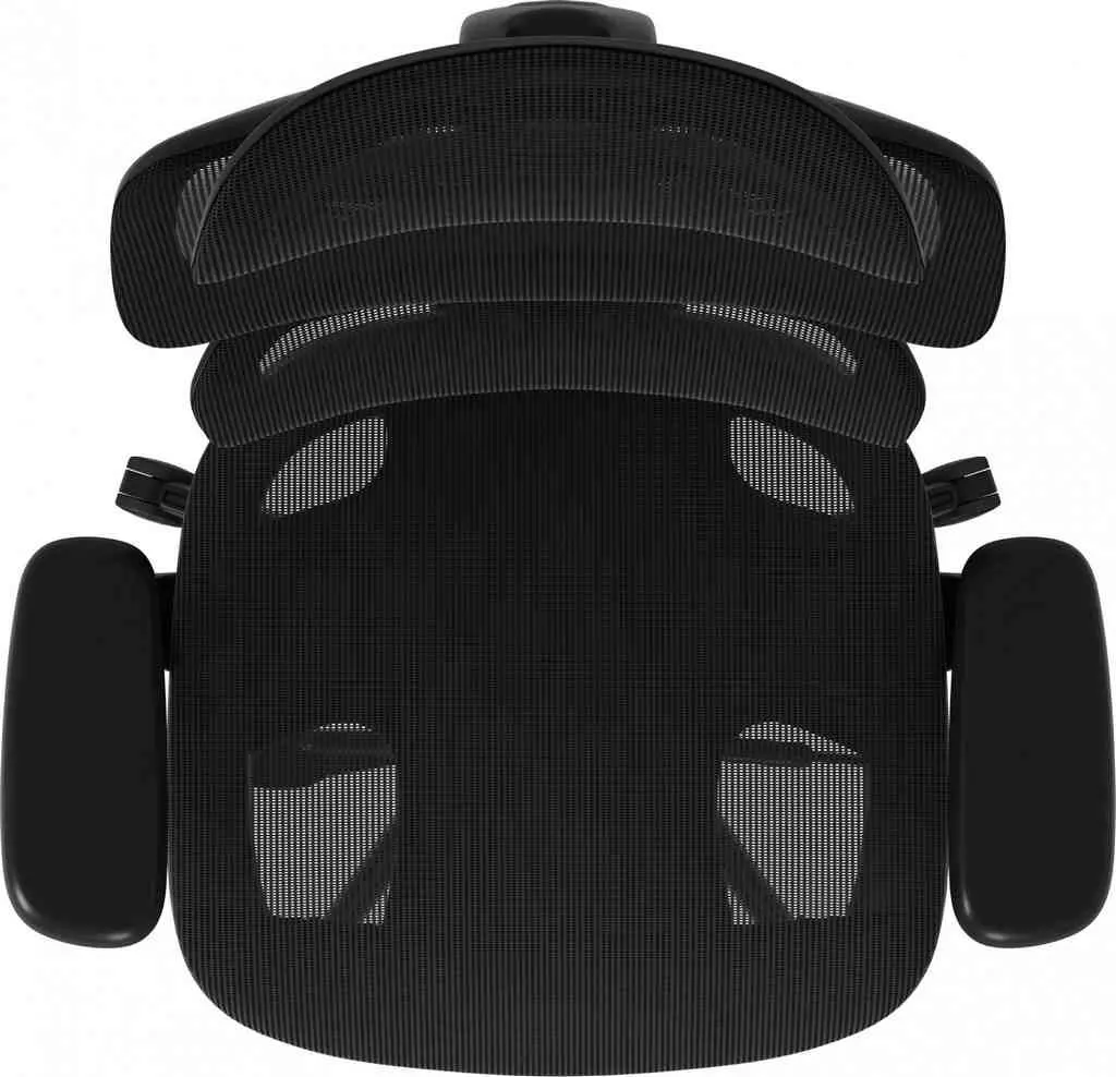 Scaun de birou SENSE7 Nobu, negru