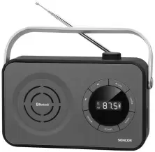 Radio portabil Sencor SRD 3200B, negru/gri