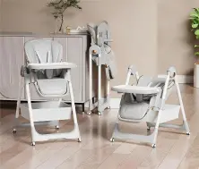 Scaun de masă 4Play D-805, gri deschis