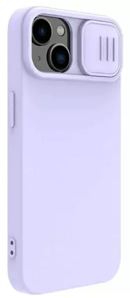Husă de protecție Nillkin Apple iPhone 14 Plus CamShield Silky Silicone Case, violet