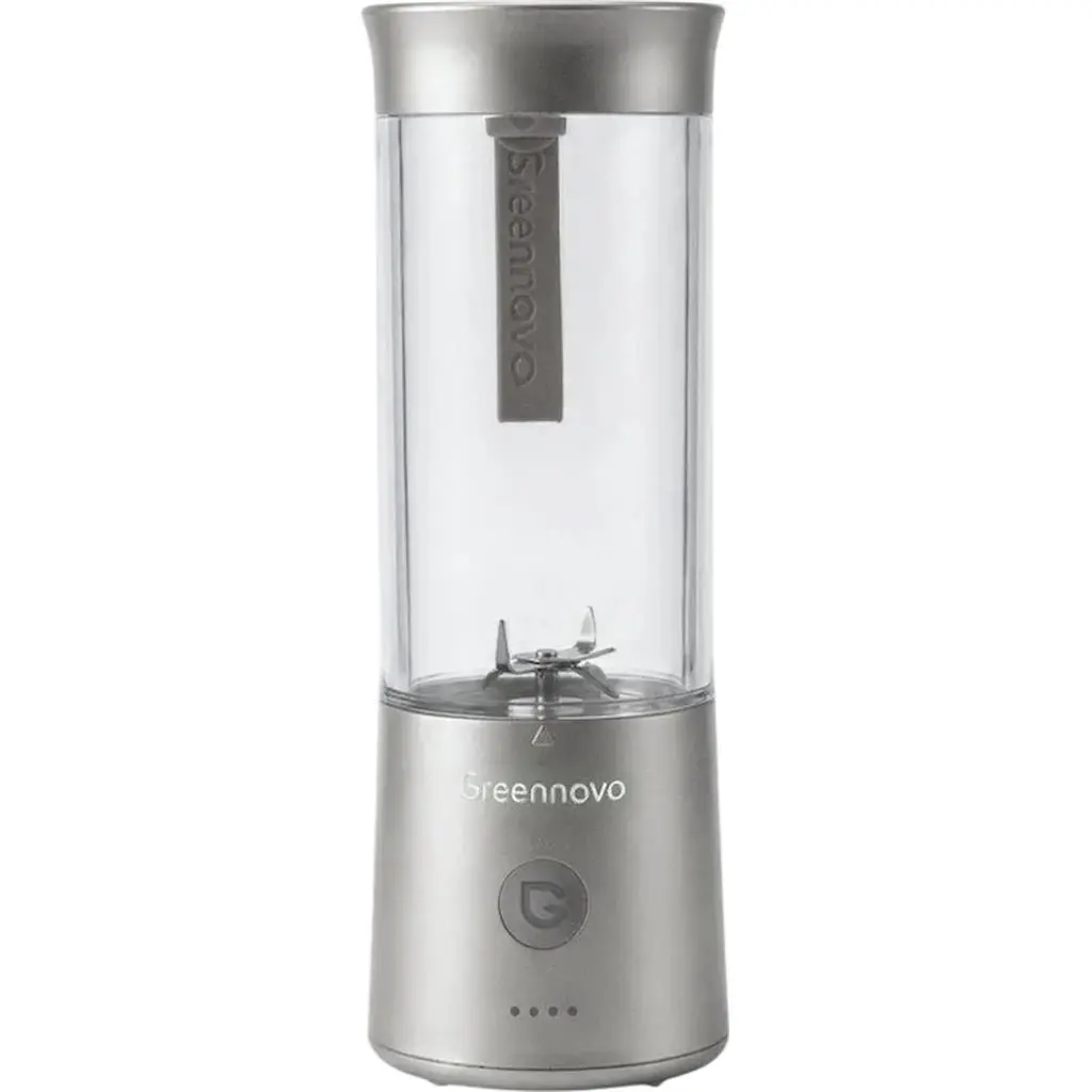 Blender Greennovo Portable, argintiu