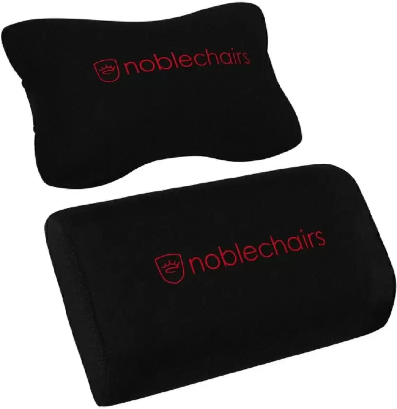 Scaun de birou Noblechairs NBL-HRO-PU-BRD, negru/roșu