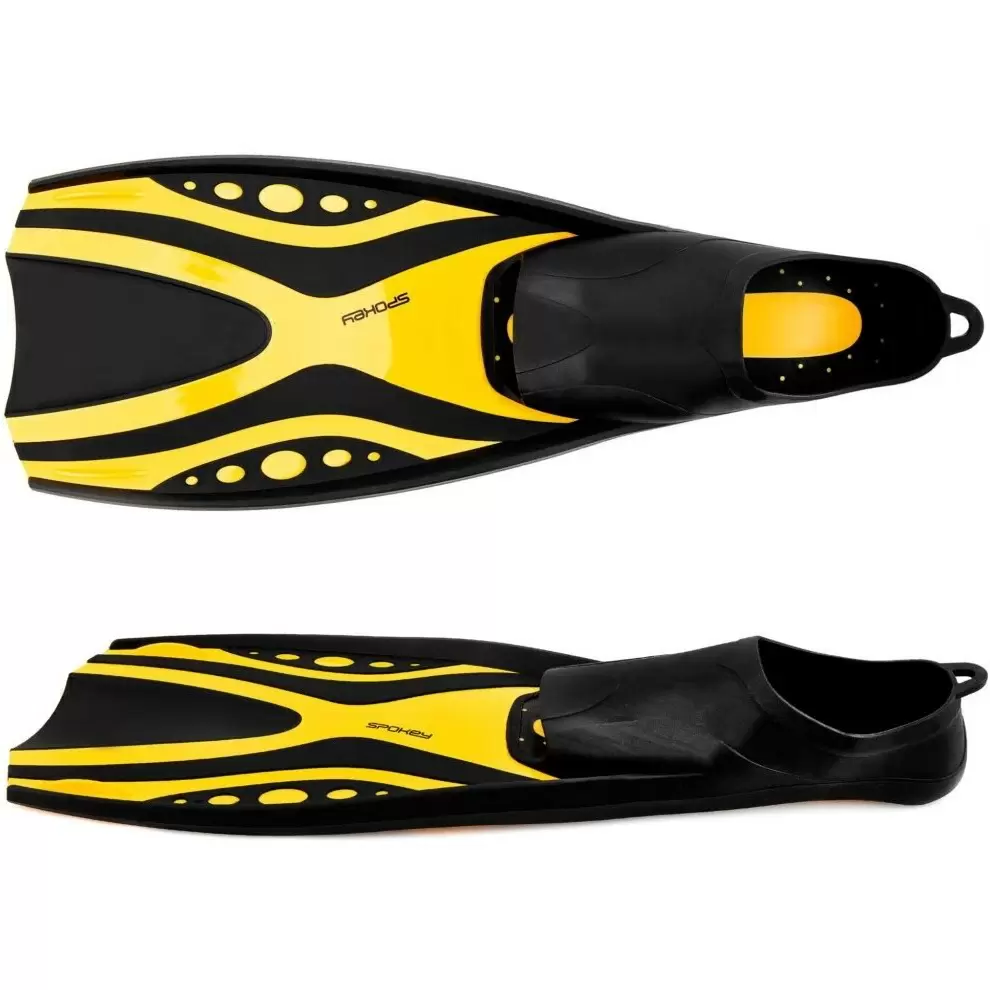 Labe de înot Spokey Burbot 40-41, negru/galben