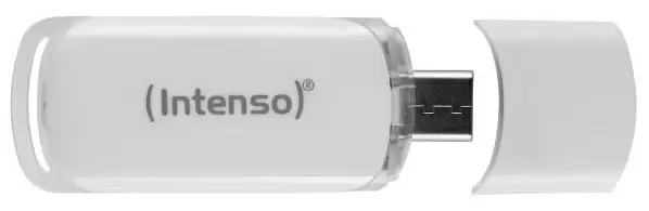 Flash USB Intenso Flash Line 32GB (Type C), alb
