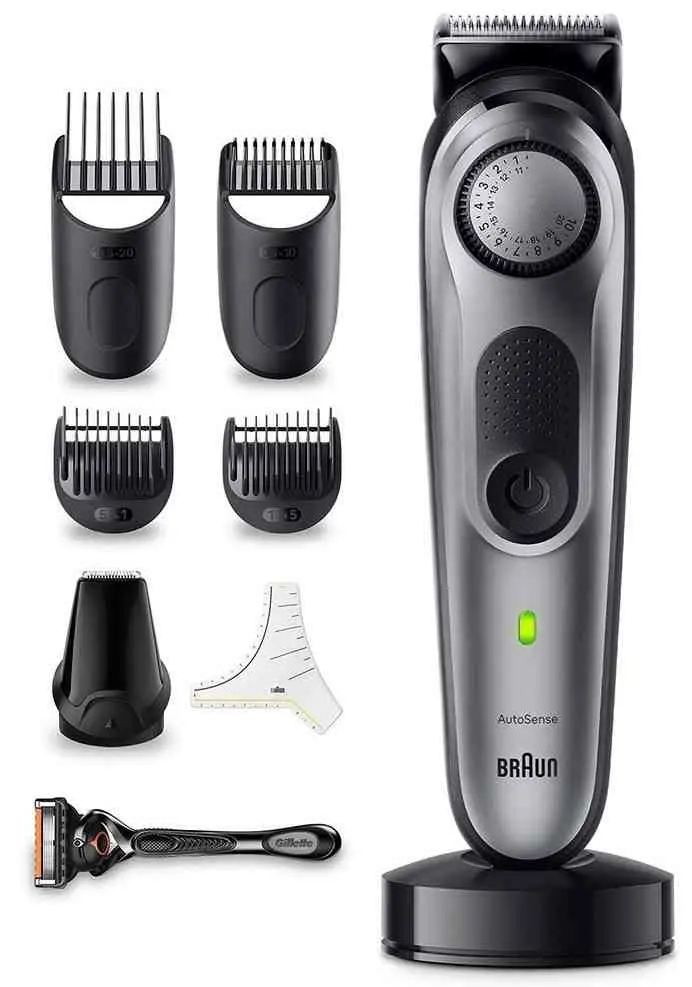 Maşină de tuns barba Braun BT7420, negru pe tehnoparc.md Maşină de tuns barba Braun BT7420, negru