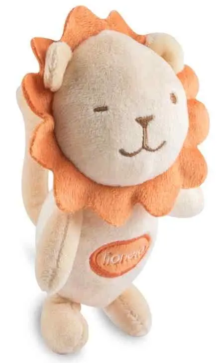 Мягкая игрушка Lionelo Teddy, бежевый/оранжевый