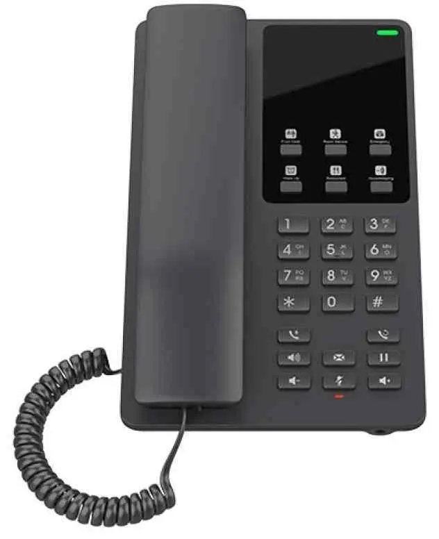 Telefon IP Grandstream GHP621, negru