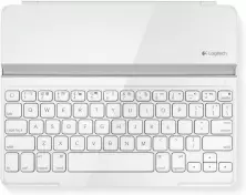 Tastatură Logitech Ultrathin Keyboard Cover, alb