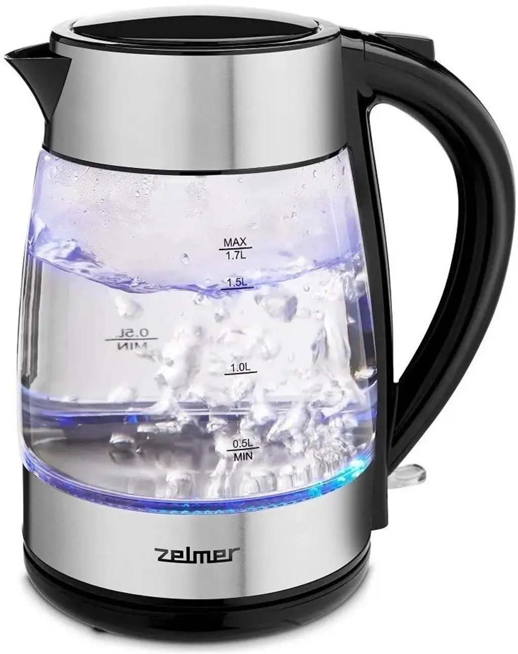 Fierbător de apă Zelmer ZCK8011, inox pe tehnoparc.md Fierbător de apă Zelmer ZCK8011, inox