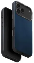 Husă de protecție Uniq Case for iPhone 17 Pro Max Hybrid Magclick Lyden DS Steel, albastru pe tehnoparc.md Husă de protecție Uniq Case for iPhone 17 Pro Max Hybrid Magclick Lyden DS Steel, albastru
